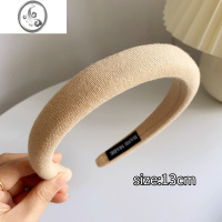 JiMi高级感海绵发箍女ins网红2023年新款气质头箍高颅顶压发发卡头饰