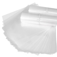 众慧创安 PE高压平口塑料袋 透明收纳袋 食品包装袋 40×60cm/50个 包