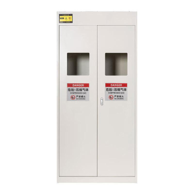 豫众诺 液化防爆柜 无报警器白色双瓶 台