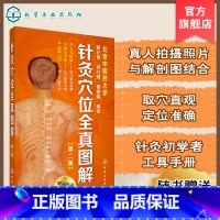 [正版]针灸穴位全真图解 第二版 针灸穴位全真图解第二版 北京中医药大学郭长青刘乃刚曹榕娟编绘 中医学穴位 取穴准确认