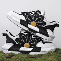 男鞋2025春季新款小众设计高级感运动百搭板鞋雏菊设计时尚休闲鞋