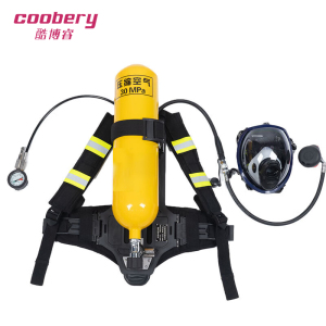 酷博睿coobery正压式空气呼吸器 钢瓶6L呼吸器G-G-16(工业级)[国检]