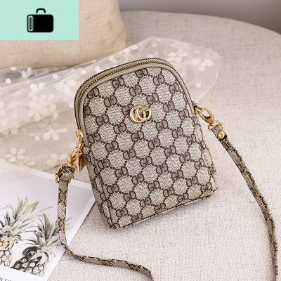 小包包女斜挎2020简约多层百搭贝壳中年妈妈包软皮迷你手机零钱包NEW LAKE女斜挎包