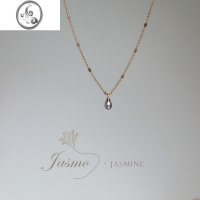 JiMiJasmo原创小众设计淡水珍珠百搭简约叠戴项链锁骨链颈链女