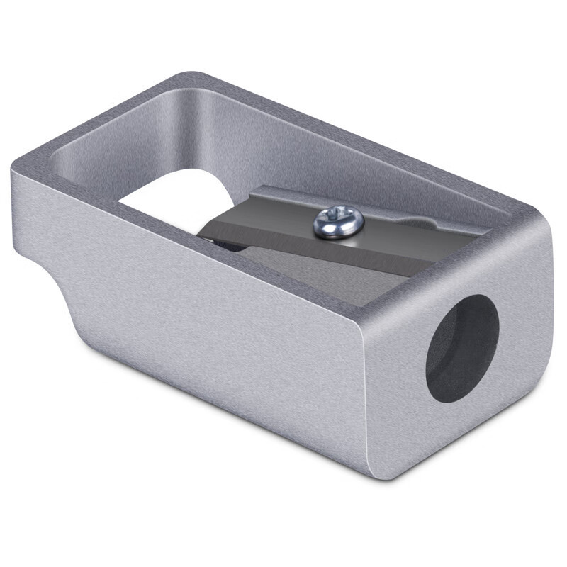 得力(deli)经典锌合金卷笔刀/转笔刀/削笔刀/学生铅笔削笔器钢制刀片使用省力学生文具文具