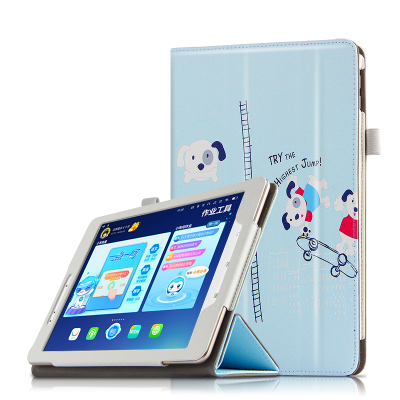 久宇步步高S3ProW保护套家教机皮套9.7英寸学习机平板电脑壳卡通彩绘款儿童防摔外套包边带笔袋