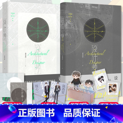 [正版]设计师1+2完结篇 常叁思著专业领域工科男的温柔晋江青春职场拍档言情游刃有余陈西安青春小说书