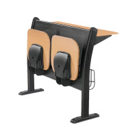 臻远ZY-LTY-97 阶梯教室排椅礼堂椅会议室报告厅联排椅 中排双人位