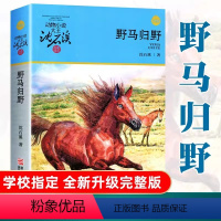野马归野 [正版]沈石溪动物小说品藏书系列 全集36册 狼王梦斑羚飞渡第七条猎狗后一头战象雪豹悲歌混血豺王珍藏版十大经典