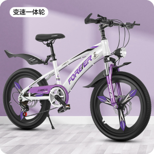 永 久儿童自行车18/20/22寸山地车男女孩单车中小学生赛车6-16岁脚踏车奇客童车