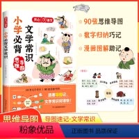 小学必背文学常识 小学通用 [正版]2024教育小学生必背文学常识 语文基础知识大全1-6年级中国古代现代文学常识大集结