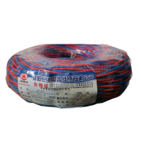 洛二缆阻燃铜芯双绞线(100米)ZC-RVS/卷(ZC-RVS2*0.75)