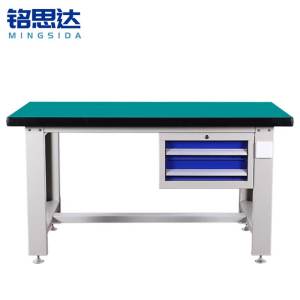 铭思达重型工作台操作台2.1米吊二抽张