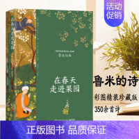 [正版]鲁米的诗 在春天走进果园 彩图精装典藏版 鲁米 外国诗歌集 关于心灵生命和爱情现代都市人生活心灵解方 外国诗歌散