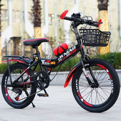 折叠儿童自行车山地车变速7-10-12-15岁男孩女孩中大童小学生单车