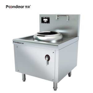 商用电磁小炒炉大功率凹面电磁灶单头无尾小炒炉灶 8kw PD-X400-E108