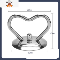 通用型锅盖顶帽锅盖把手不锈钢把手可立把手锅盖头帽盖帽锅盖配件 敬平 心款 (小孔专用)锅具配件