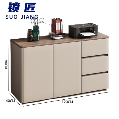 锁匠 茶水柜两门三抽台