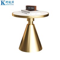 珂攸洋边几白金色600*600*600mm张