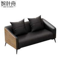 智叶舟商务沙发双人位122*70*69cm张