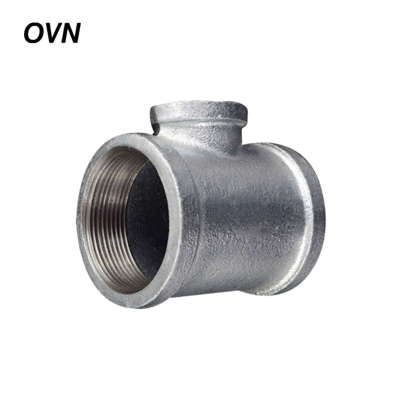 OVN 镀锌螺纹异径三通变径 DN32*20(1.2寸变6分) 个