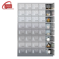 DXBG304不锈钢食堂带锁餐具柜40门碗柜磁吸锁1800*1200*300