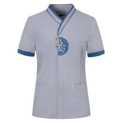 天鸣TMLY5851 保洁服 长短袖可选 源头工厂 可定制 L-5XL 套