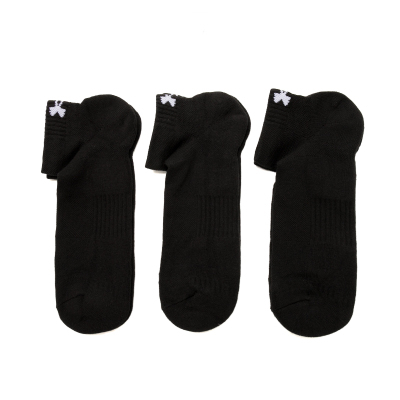 安德玛UA男女袜新款休闲运动袜透气训练低帮短袜1386312-001 ZP