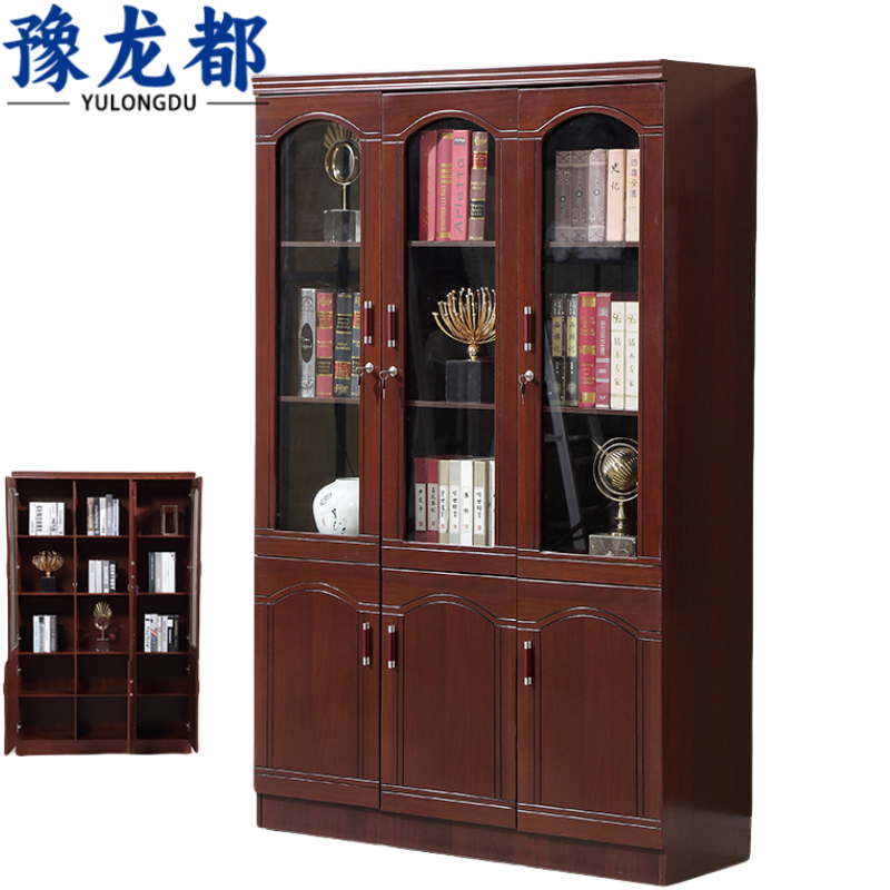 豫龙都 展示柜 三门 台