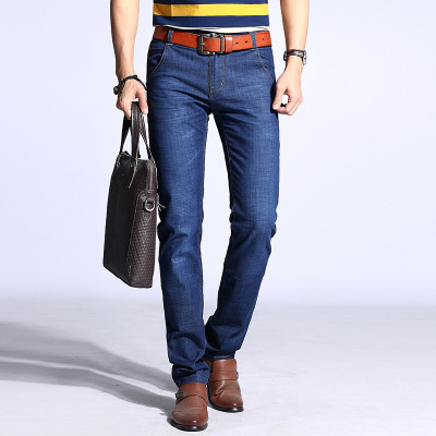 2021春夏新款宽松直筒男士牛仔裤男裤休闲裤男长裤大码裤子李维犀牛LEEVIRHINO