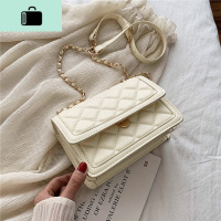 春夏小清新菱格链条包包女2020新款潮韩版百搭单肩斜挎时尚小方包NEW LAKE女士单肩包