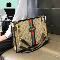 高级感包包2020新款春夏时尚洋气单肩包大容量女托特包斜挎大包潮NEW LAKE 咖啡色(新品)女斜挎包