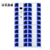 汉诺鑫威智能手机柜存放柜存包柜储物柜40门透明款[工厂现做 7天内发货]