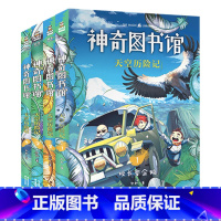 [正版]神奇图书馆第四季:天空历险记(全四册) 凯叔 探索有趣的飞鸟世界 儿童科学探险故事 儿童文学 果麦出品