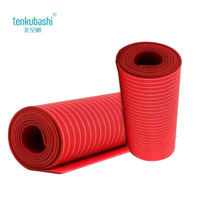天空桥 绝缘垫 红色条纹5mm*1m*10m 卷