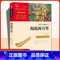海底两万里 [正版]海底两万里 时代文艺出版社 七年级下册阅读 中小学生课外阅读无障碍阅读彩插励志版书籍