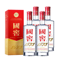 泸州老窖 国窖1573 浓香型白酒 52度500ml 4瓶装
