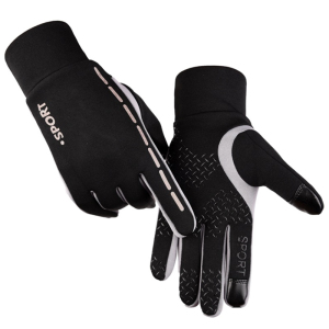 MUXIWEIER骑行手套男女士触屏加绒保暖秋冬季户外山地车骑车防滑摩托车骑行装备批发