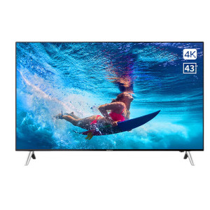 创维43BC20 43英寸4K超高清 全面屏酒店功能 人工智能家用商用电视 内置底座