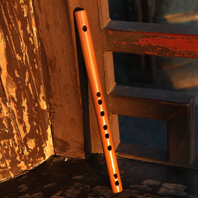 迷你短笛无膜孔学生入门竹笛小笛子随身初学者儿童成人乐器女短笛C调50cm（无膜孔）