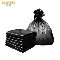 迈援 黑色平口大号垃圾袋 加厚120*140/3.2丝 50只 组