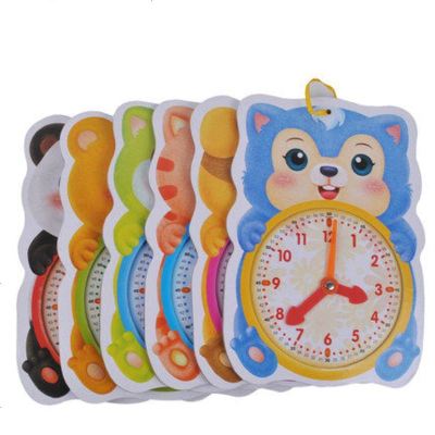 宝贝的小时钟让宝宝认识时钟与时间1-3岁宝宝认时间儿童时钟认知玩具时钟教具3-4-5-6岁幼儿园学前班小学生