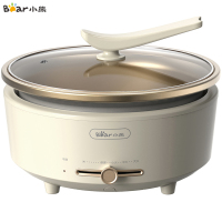 小熊(Bear)电火锅 火锅专用锅家用5-8人适用分体式可拆洗多功能涮肉电热锅火锅锅