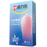 倍力乐避孕套G点大颗粒香氛10只装超薄款狼牙刺套浮点安全套计生器械成人情趣性用品