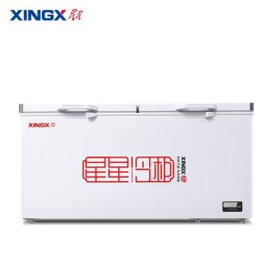 星星大冰柜全冷冻家商两用卧式冷柜雪糕柜冷冻冷藏冷饮超市便利店 -40度深冷518升电子温控一级能效BD/BC-518GD