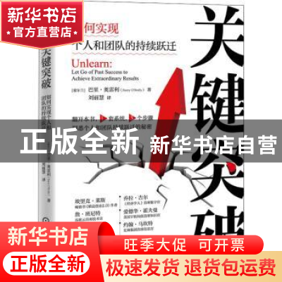 正版 关键突破(如何实现个人和团队的持续跃迁) [爱尔兰]Barry O