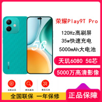 [全新]荣耀Play9T Pro 仙踪绿 8GB+256GB 抗摔防水 5G 5000毫安大电池 5000万清晰影像 直屏手机