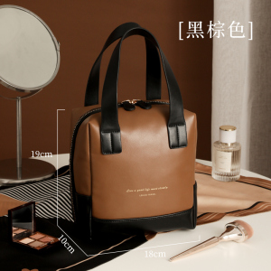 乐活旅行化妆包女2025新款高端大容量便携式护肤品收纳旅行洗漱袋女士手提9195