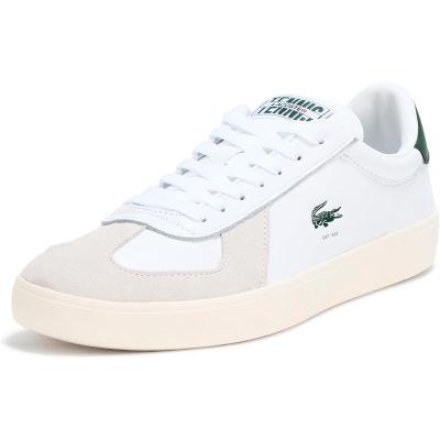 Lacoste女鞋休闲板鞋百搭舒适复古风格运动休闲鞋日常通勤鞋