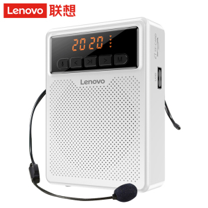 联想A360教学导游教师用扩音器大音量内置电池充电式喊话器喇叭可插卡U盘小蜜蜂内置FM收音机音箱音响大功率便携